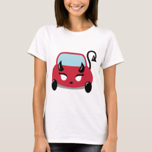 Kawaii-Teufel-Auto-T-Shirt T-Shirt