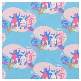 Kawaii-Tier-Party selfie lustig Stoff