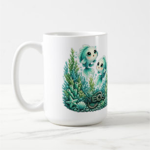 Kawaii Tierkreiszeichen Neos Fische Kaffeetasse