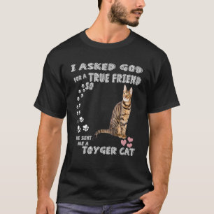 Kawaii Tiger Kitten Sprichwort Mama Vater Kostüm,  T-Shirt