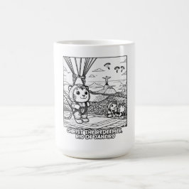 Kawaii Tigers bei Christ the Redeemer, Rio Kaffeetasse