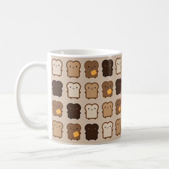 Kawaii Toast Kaffeetasse (Links)