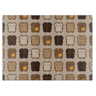 Kawaii Toast Schneidebrett