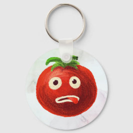 Kawaii Tomato Niedlich Funny Cartoon Gemüse Schlüsselanhänger