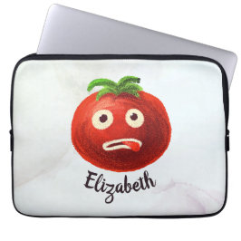 Kawaii Tomato Niedlich Funny Cartoon Gemüsesame iP Laptopschutzhülle