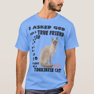 Kawaii Tonk Kitten Zitat Mama Vater Print, Niedlic T-Shirt