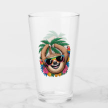 Kawaii Tropischer Faultier – Süße Sommer Stimmung
