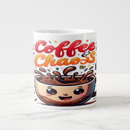 Kawaii und lustige Kaffeetasse | Ideales Geschenk  Jumbo-Tasse