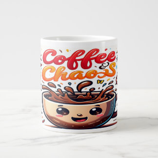 Kawaii und lustige Kaffeetasse | Ideales Geschenk Jumbo-Tasse