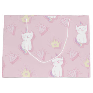 Kawaii Unicorn Katze Niedlich Caticorn für Kinder Große Geschenktüte