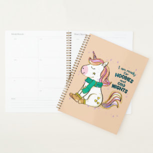 Kawaii Unicorn   Winter und Feiertage Planer