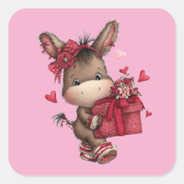 Kawaii Valentine Character 3 Inch Sticker – Cute L
