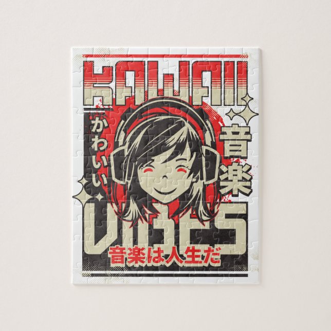 Kawaii Vibes Puzzle (Vertikal)