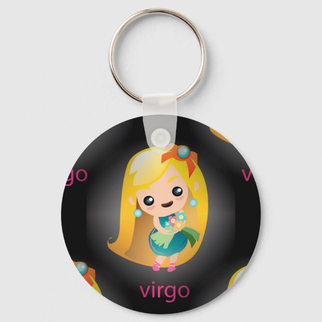Kawaii virgo schlüsselanhänger (Vorderseite)