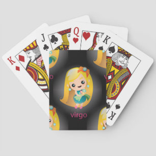 Kawaii virgo spielkarten