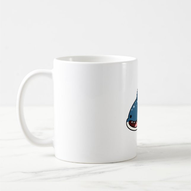 Kawaii Walhai Kaffeetasse (Links)