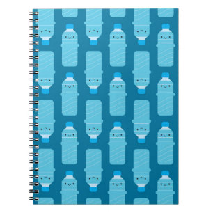Kawaii Wasserflaschen Notizblock