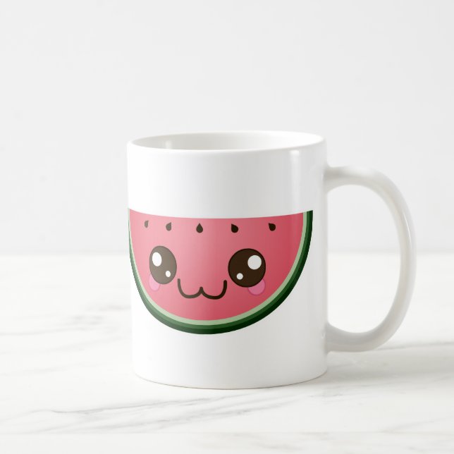 Kawaii Wassermelone Tasse (Rechts)
