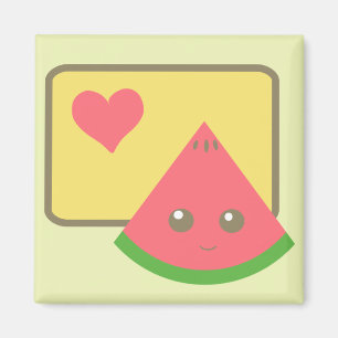 kawaii Wassermelonemagnet Magnet