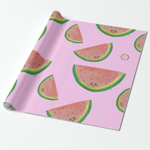 Kawaii Watercolor Geschenkpapier