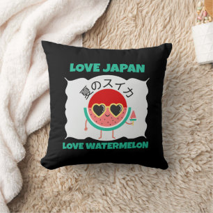 Kawaii WATERMELON LIEBE JAPAN Niedlich Summer Fruc Kissen