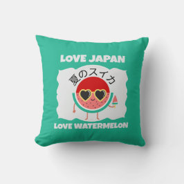 Kawaii WATERMELON LIEBE JAPAN Niedlich Summer Fruc Kissen