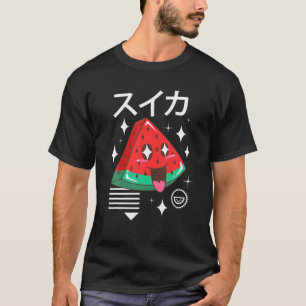 Kawaii Watermelon Summerr Fruit Meelon Lover T-Shirt