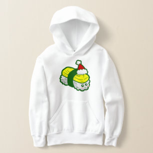 kawaii weihnachten tamago sushi weihnachtsmann  hoodie