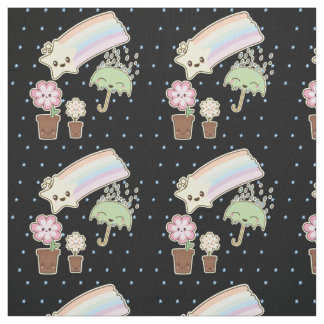 Kawaii Wetter super niedliches Material Stoff