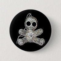 Kawaii White Voodoo Puppe Funny Magic Spielzeug