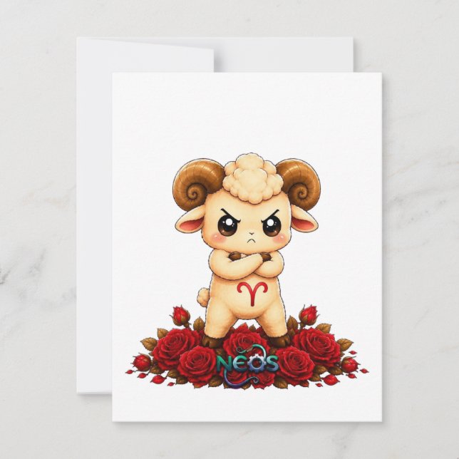 Kawaii Widder Zodiac Neos (Vorderseite)