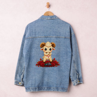Kawaii Widder Zodiac Neos Jeansjacke