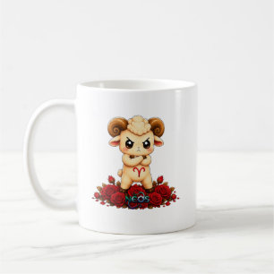 Kawaii Widder Zodiac Neos Kaffeetasse