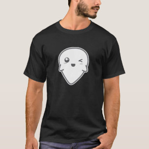 Kawaii Winking Ghost Clothing T-Shirt