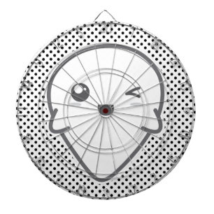Kawaii Winking Ghost Dart Board Dartscheibe