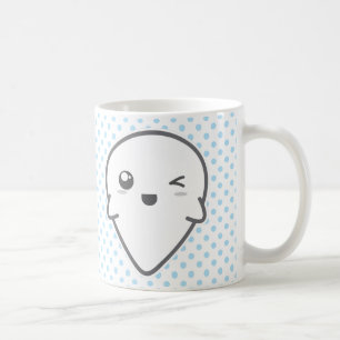 Kawaii Winking Ghost-Tasse Tasse