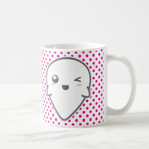 Kawaii Winking Ghost-Tasse Tasse