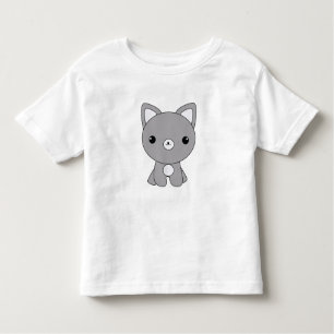 Kawaii Wolfwelpen-T - Shirt