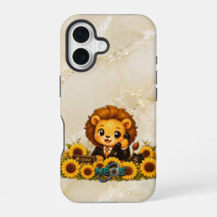Kawaii Zodiac Neos Löwe iPhone 16 Hülle