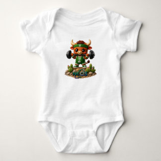 Kawaii Zodiac Neos Stier Baby Strampler