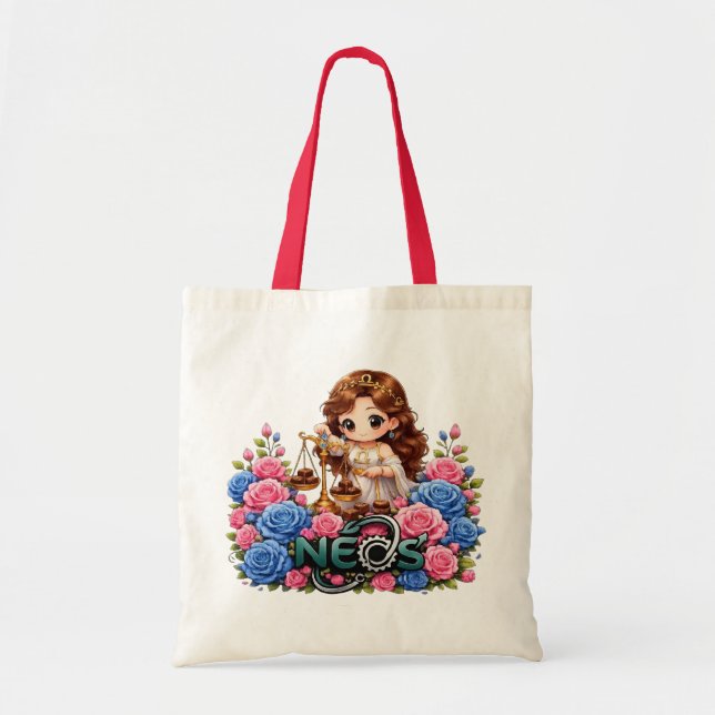 Kawaii Zodiac Neos Waage Tragetasche (Vorne)