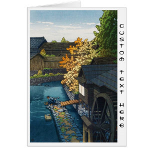 Kawanishi-Dorf, Präfektur Tochigi Hasui Kawase