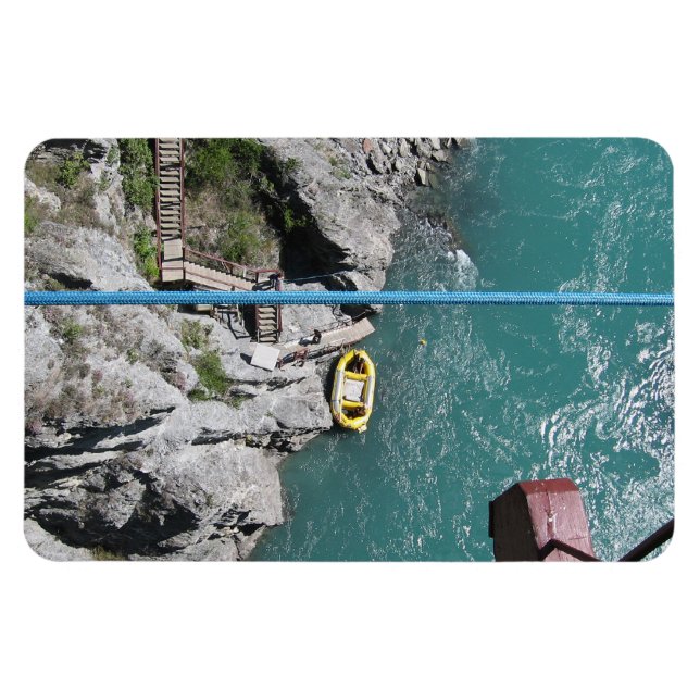 Kawarau Bridge Bungy POV, Queenstown, Neuseeland Magnet (Horizontal)