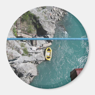 Kawarau Bridge Bungy POV, Queenstown, Neuseeland Magnet