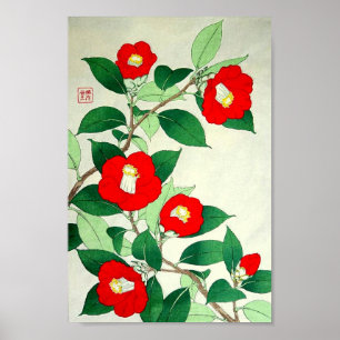 Kawarazaki Shodo Blumenvorhang von Japans Blumen Poster