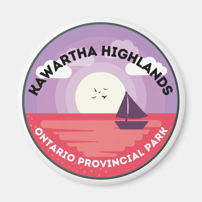 Kawartha Highlands Ontario Provincial Park Magnet (Vorne)