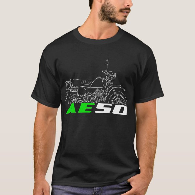 Kawasaki AE50 1981-1986 T-Shirt (Vorderseite)