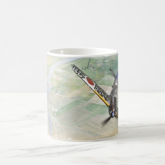 "Kawasaki Ki-61 Hien"mug Kaffeetasse (Mittel)