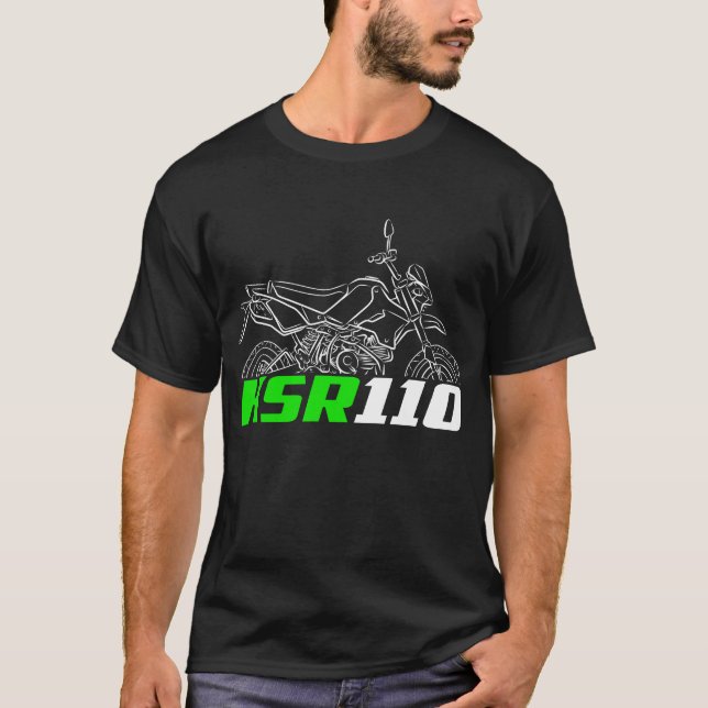 Kawasaki KSR110 2011-2017 T-Shirt (Vorderseite)