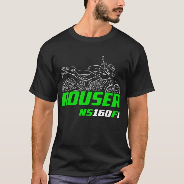 Kawasaki Rouser NS160 Fi 2019-2024 T-Shirt (Vorderseite)